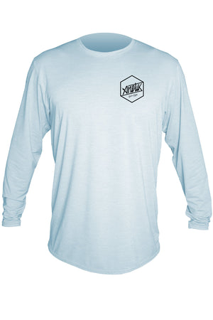 BOLT - Tech L/S - SKY HEATHERED