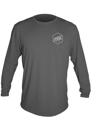 BOLT - Tech L/S - CHARCOAL HEATHERED