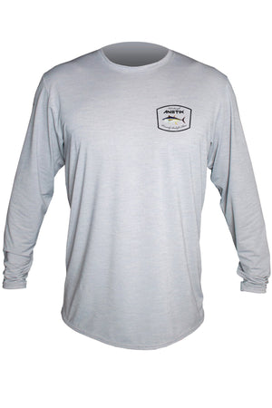 BLUEWATER - Tech L/S - ALLOY HEATHERED