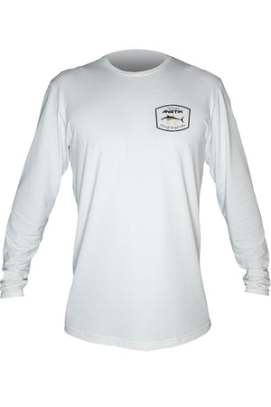 BLUEWATER - Tech L/S - WHITE