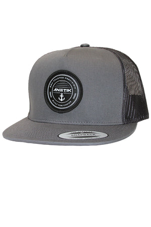 DOCKSIDE - Classic Trucker - Charcoal