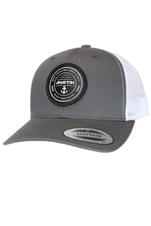 DOCKSIDE - LoPro Trucker - Charcoal / White