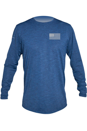 MENS - FREEDOM FLAG - Tech L/S