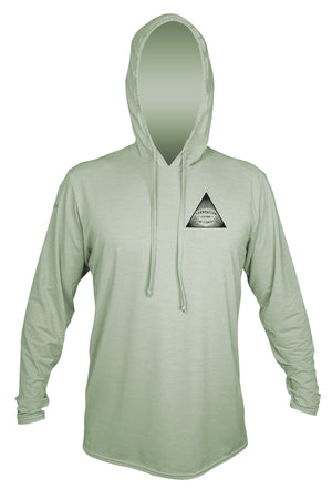 FOUNDATION - Tech Hoody - OLIVE HEATHERED