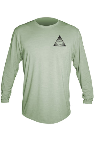 FOUNDATION - Tech L/S - OLIVE HEATHERED