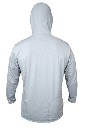 BLUEWATER - Tech Hoody - ALLOY HEATHERED