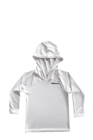 MARLEE - Kids Tech Hoody - WHITE