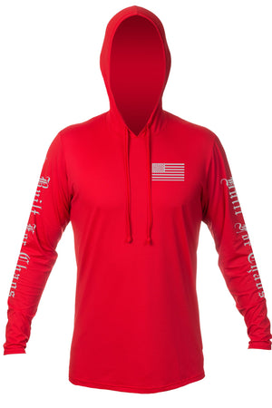 FREEDOM  - Tech Hoody - RED