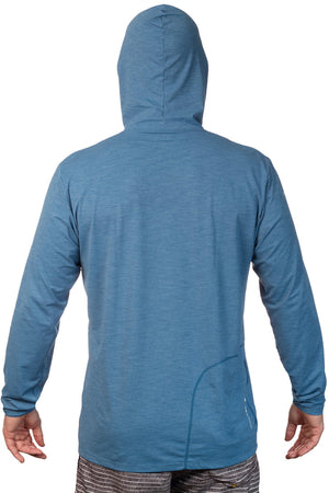 ROOTS - Tech Hoody - BAHAMA HEATHERED