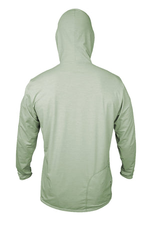 AUDIO SKULL - Tech Hoody - OLIVE HEATHERED