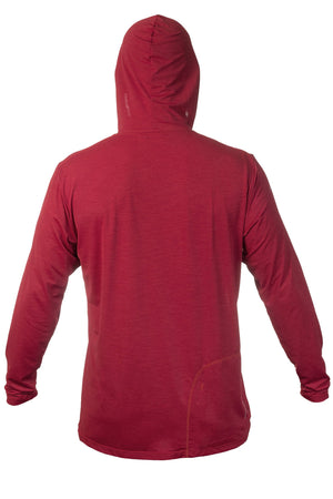 ROOTS - Tech Hoody - PYRO HEATHERED