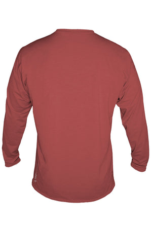 ROOTS - Tech L/S - PYRO HEATHERED