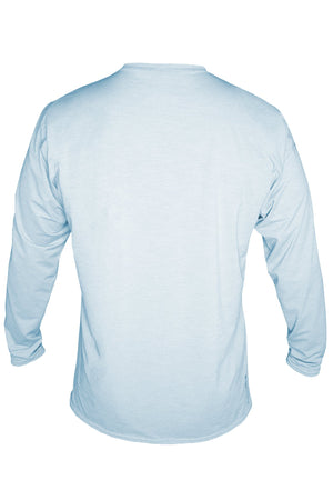 ROOTS - Tech L/S - SKY HEATHERED