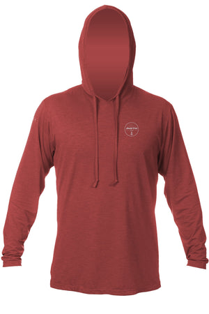 ROOTS - Tech Hoody - PYRO HEATHERED