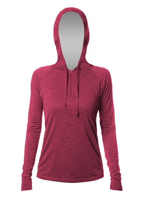 Womens - Flight Tech Hoody - CAB HEATHERED