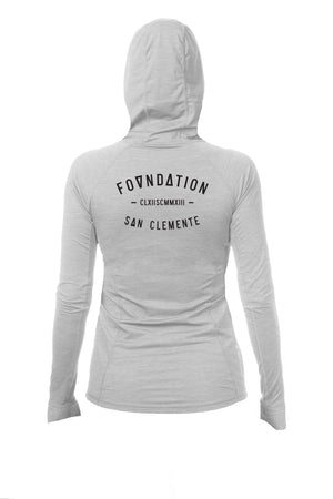 FOUNDATION - Flight Tech Hoody - ALLOY HEATHERED