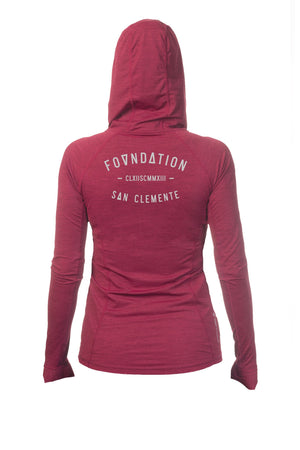 WOMENS - FOUNDATION FLIGHT TECH HOODY