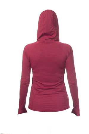 Womens - Flight Tech Hoody - CAB HEATHERED